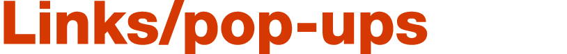 Links pop-ups