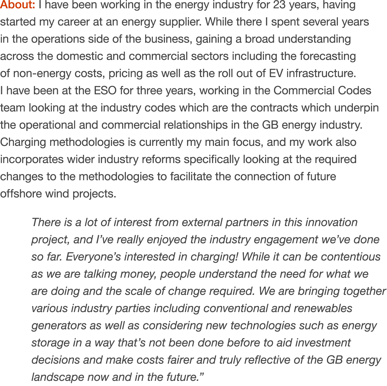 About: I have been working in the energy industry for 23 years, having started my career at an energy supplier. While...