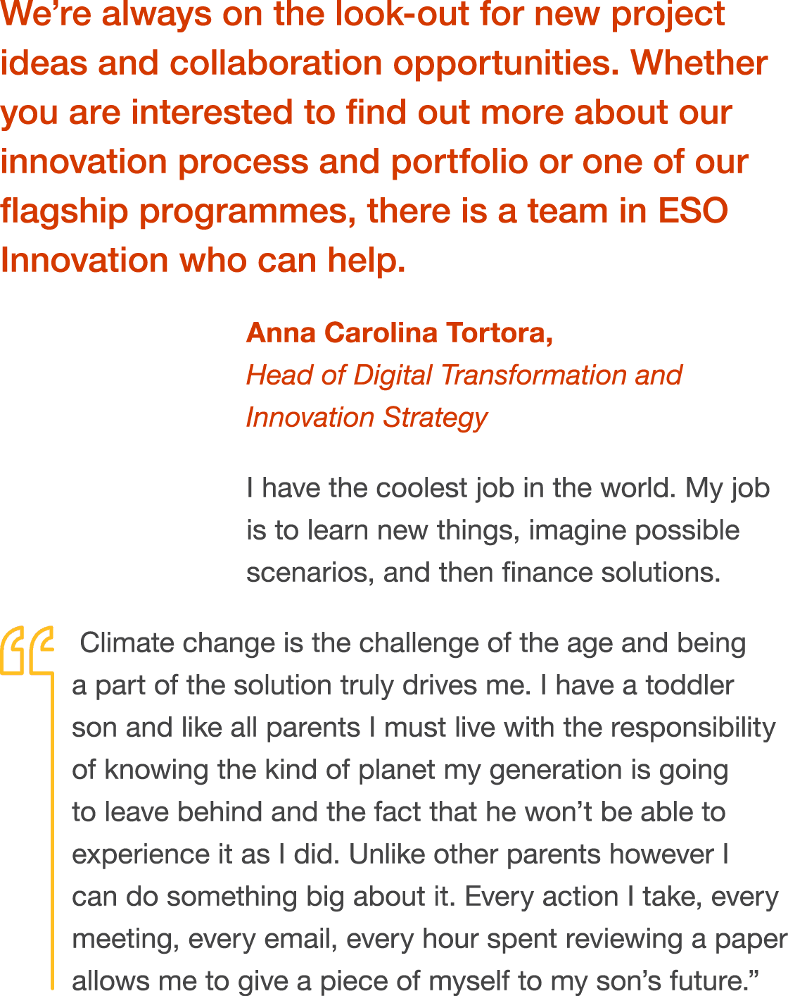 We’re always on the look out for new project ideas and collaboration opportunities. Whether you are interested to fin...