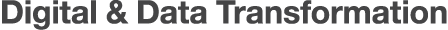 Digital & Data Transformation