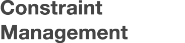 Constraint Management