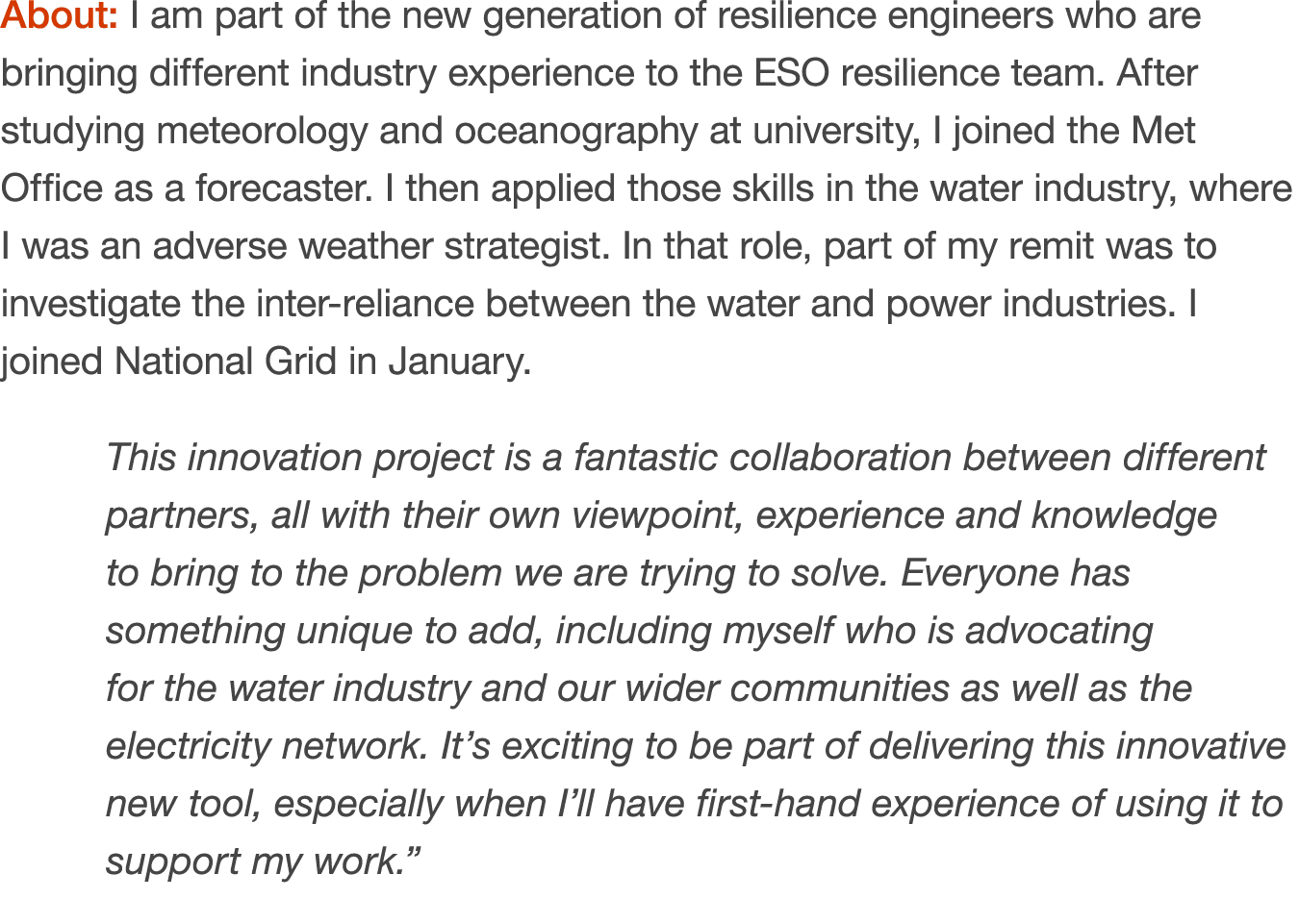 About: I am part of the new generation of resilience engineers who are bringing different industry experience to the ...