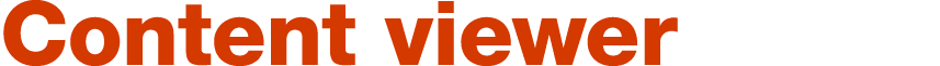 Content viewer