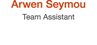 Arwen Seymou Team Assistant 